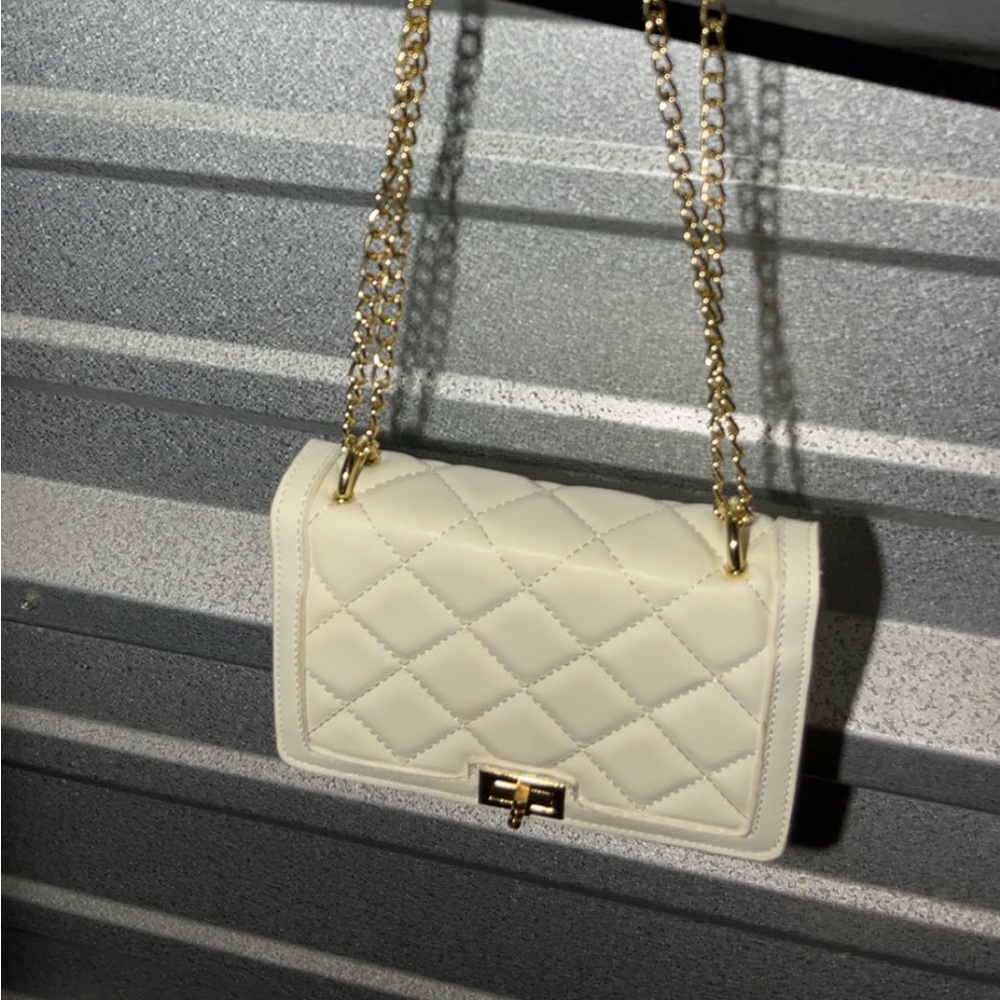 White Gold Purse